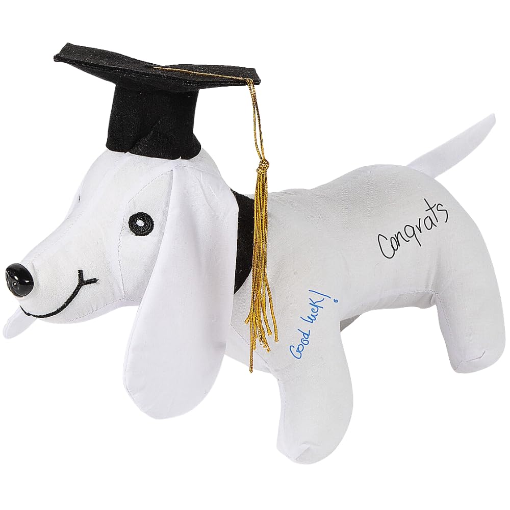 Amazon.com: Fun Express Graduation Autograph Dog - Signable